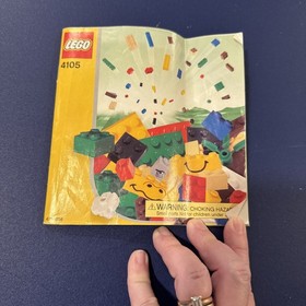 Lego Creator Set 4105 w/ Idea Book & Bin ~ Brick Lot ~ Incomplete ~ READ