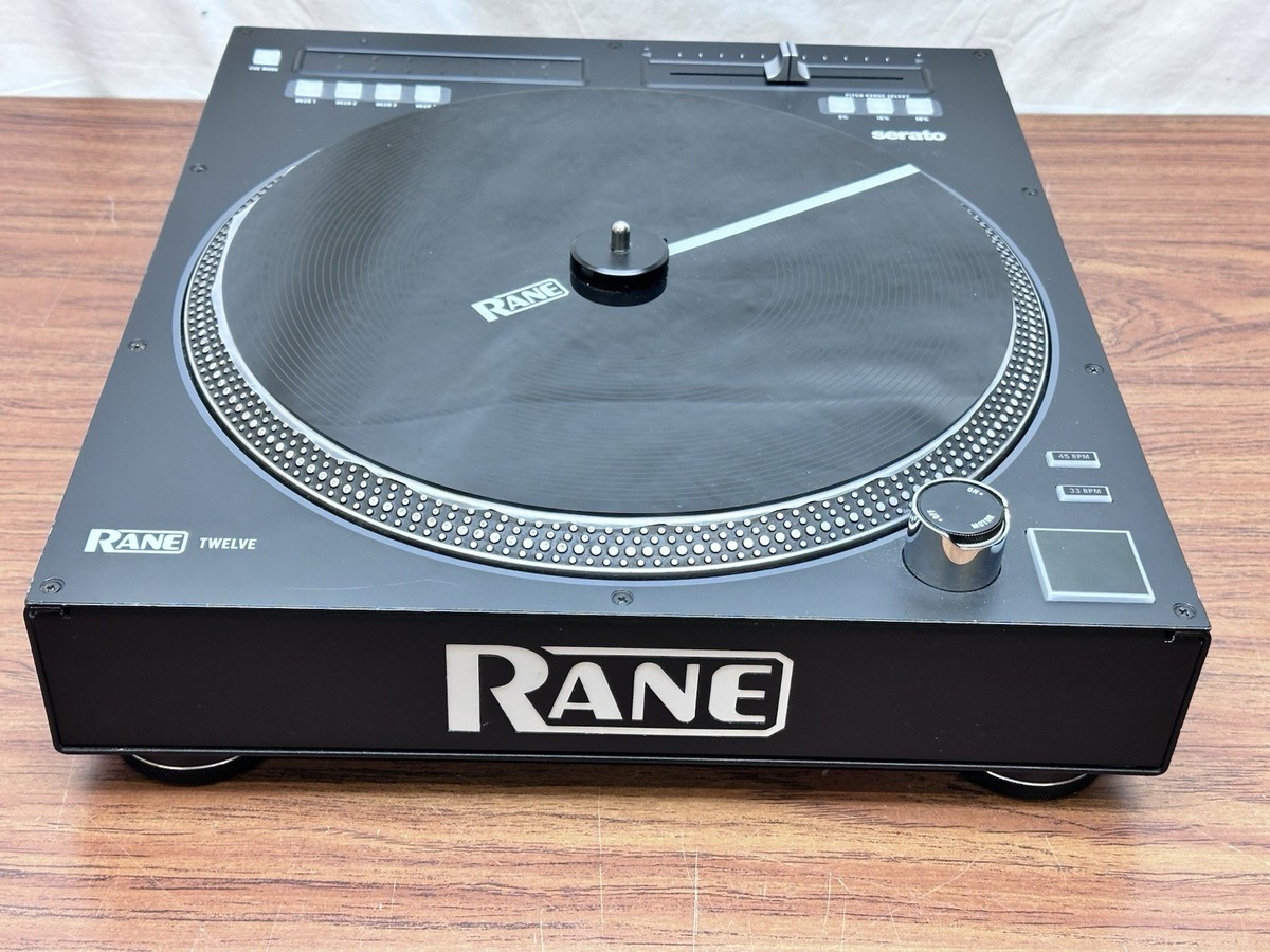 Rane Twelve MKI 12 inch Motorized True Vinyl Like Feel Turntable