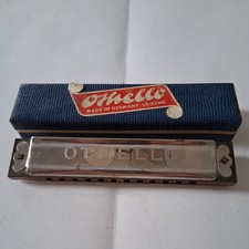 OTHELLO Made in Germany US-Zone Harmonica With Original Blue Box