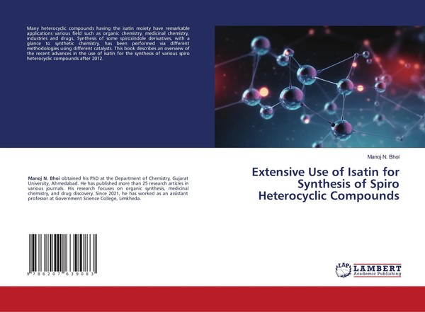 Manoj N. Bhoi | Extensive Use Of Isatin For Synthesis Of Spiro Heterocyclic...-image