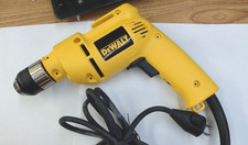 DEWALT DW106 VSR Corded 3/8" Keyless Chuck Speed Reversible Drill (CJL007522)