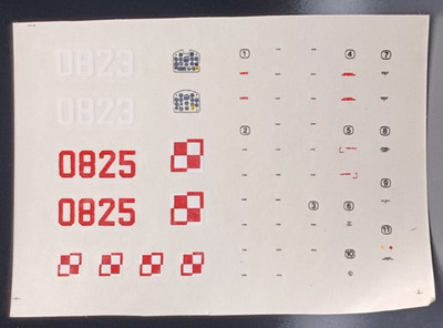 MisterCraft | No. 030216 | 1:72 TS-11 ''Iskra'' 200 BR Decals