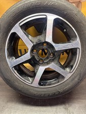 RENAULT TWINGO ALLOY WHEEL  BLACK AND SILVER 185/60/R15 781T