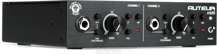 Black Lion Audio Auteur MkIII 2-channel Microphone Preamp - Image 4 of 4