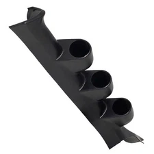 GlowShift Triple Gauge 52mm Pillar Pod for 2008-2010 Ford Super Duty F-250 F-350