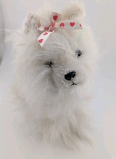 Ganz Webkinz Pink White Yorkie Dog Stuffed Animal Plush HM070 No Code 6