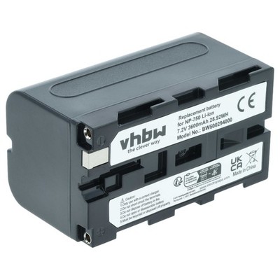 Akku für Hitachi VM-E635LE VM-E565LE VM-E635LA VM-E645 VM-E835 3600mAh 7,2V