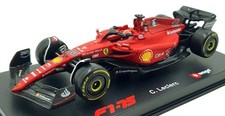 Burago 1/43 Scale 18-36831 - F1 Ferrari F1-75 2022 Charles Leclerc 16