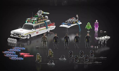 Hasbro Ghostbusters Plasma Series Ectomobile Deluxe Haslab Ecto 1