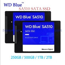 WD BLUE SSD 250GB 500GB 1/2TB 2.5" SATA Solid State Drive for Laptop Desktop lot