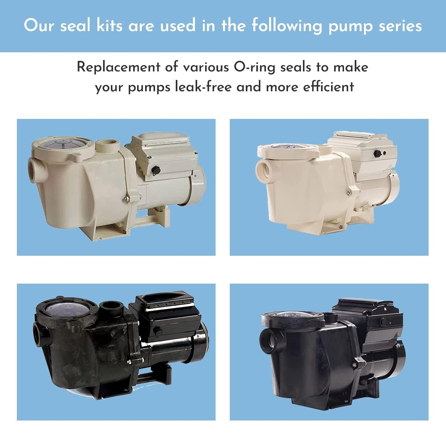 O-Ring Rebuild Kit | Pentair WhisperFlo IntelliFlo Pool Pump | Seal Gasket & Imp