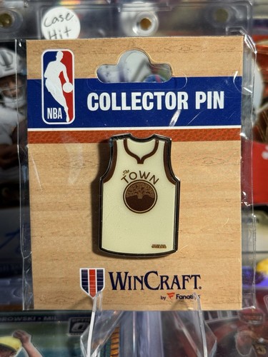 Wincraft Golden State Warriors City Edition Jersey Lapel Collectors Pin