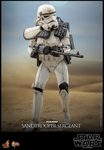 Hot Toys - Star Wars: Episode IV - Sandtrooper Sergeant 30cm 1/6 MMS721 NEU&OVP - Bild 8 von 11