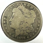 1879-O $1 Morgan Silver Dollar, with graffiti (89402)