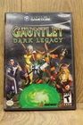 Gauntlet: Dark Legacy (Nintendo GameCube, 2002) W/ Memory Card