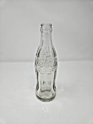 Vintage Coca Cola Bottle 7.75" Empty Coke 0.2 liter German Schutzmarke Limonade