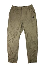 Nike Tech Essentials Commuter Pants Mens Large Khaki Stretch Tapered Chino