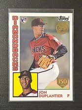 2019 Topps Update 1984 Topps 150 Years 083/150 (RC) Jon Duplantier # 84-18
