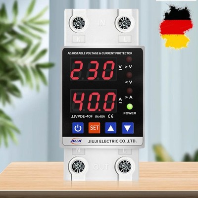 Overvoltage Over Current Protection Device Adjustable for Home Office Appliance