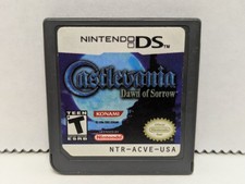 Castlevania: Dawn of Sorrow (Nintendo DS, 2005) Authentic Tested Working