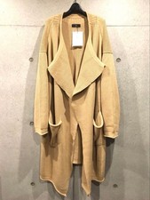 USED YOHJI YAMAMOTO Y'S KNIT LONG CARDIGAN UNUSED