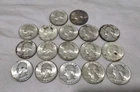 17 Uncirculated Or AU Washington Silver Quarters From 1940s And 1950s W/ 1949-D