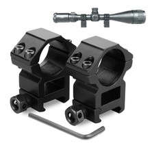 1'' inch High Profile Scope Rings for 20MM Mount Heavy Duty USA