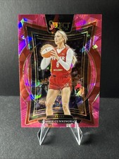 2025 WNBA Select Concourse Pink Ice Prizm Sophie Cunningham Indiana Fever #12