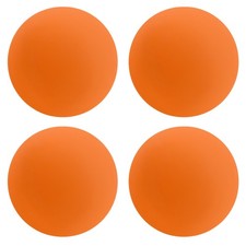 4Pcs High Elastic Red Rubber Squash Training Balls Durable Reaction Practice Set