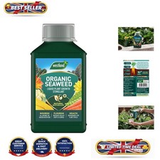 Powerful Organic Seaweed Plant Stimulant - 1L Liquid Fertilizer for All Plants 7.99 per litre