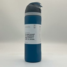 Owala FreeSip 24oz Stainless Steel Water Bottle Blue Oasis Top Quality US Stock