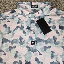 Bad Birdie Polo Shirt Mens Size 2XL Core Golf Performance UPF 50