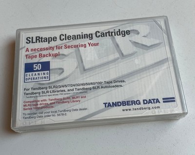 Tandberg Data SLR Cleaning Tape Cartridge, PN 5678-2, Neu & OVP