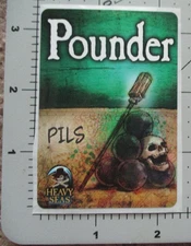 HEAVY SEAS Maryland Pounder Pils STICKER decal craft beer brewing brewery Q
