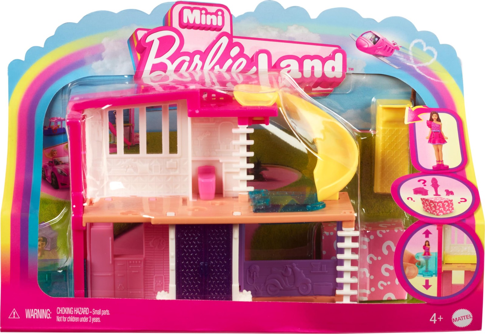 Barbie Mini BarbieLand Puppenhaus-Sets Mini-Traumvilla mit berraschung ca 4 3190₽