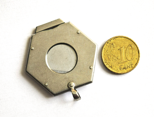 Coupe-Cigare DUNHILL Vintage Hexagonal Guillotine France Déposé Cigar Cutter - Afbeelding 2 van 6