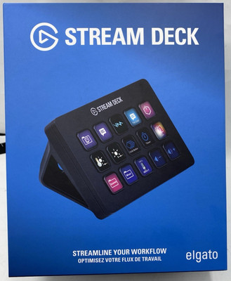 Elgato Stream Deck MK2 Desktop Control Pad - geöffnet/nie benutzt (VERSANDKOSTENFREI UK)