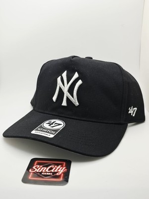 New York Yankees Black '47 Brand Hitch Snapback Hat Cap | eBay