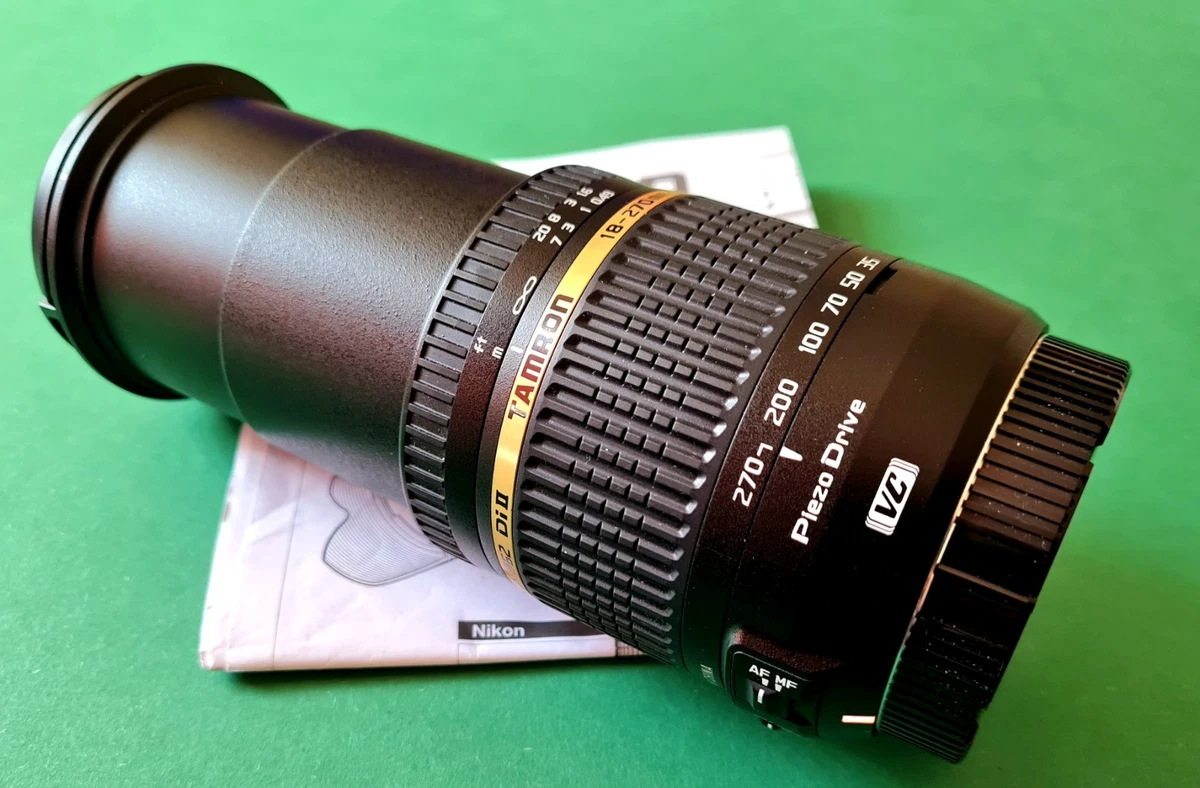 Review Tamron 18-270 mm f 3.5-6.3 Di II LD [IF] Asférico VC Macro B003E para Canon | Contento