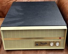 Vintage 1960s Dansette Capri Vinyl Record Player With Legs GWO