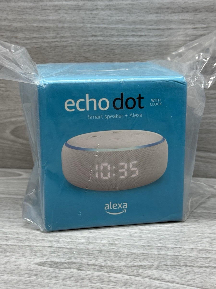 With Clock Echo Dot Bluetooth Speaker Echo Dot 4th Gen Smart