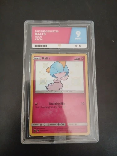 Ralts SV34/SV94 ACE graded card