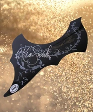 MIRANDA LAMBERT HAND INK SIGNED AUTOGRAPHED GUITAR PICKGUARD PICK GUARD COUNTRY 