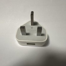Apple USB Power Adapter A1399 Genuine 5W Charger UK Plug Free Shipping