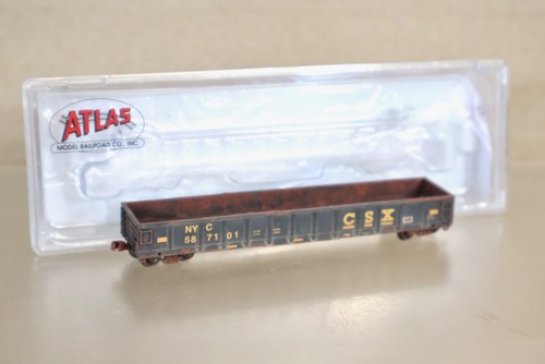 ATLAS 50 001 907 N WEATHERED NYC CSXT EVANS 52' GODOLA CAR WAGON 587101 on | Zustand: Used
