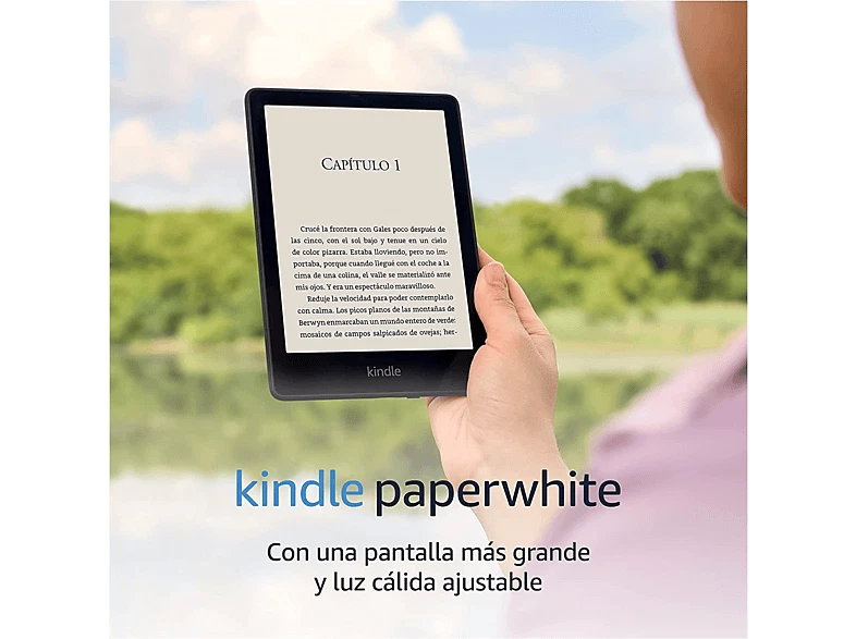 eBook - Amazon Kindle Paperwhite 2021, 6.8",16 GB, Wi-Fi, Con publicidad - Imagen 3 de 4