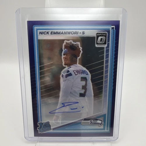 2025 Donruss Optic Football Purple Nick Emmanwori #277