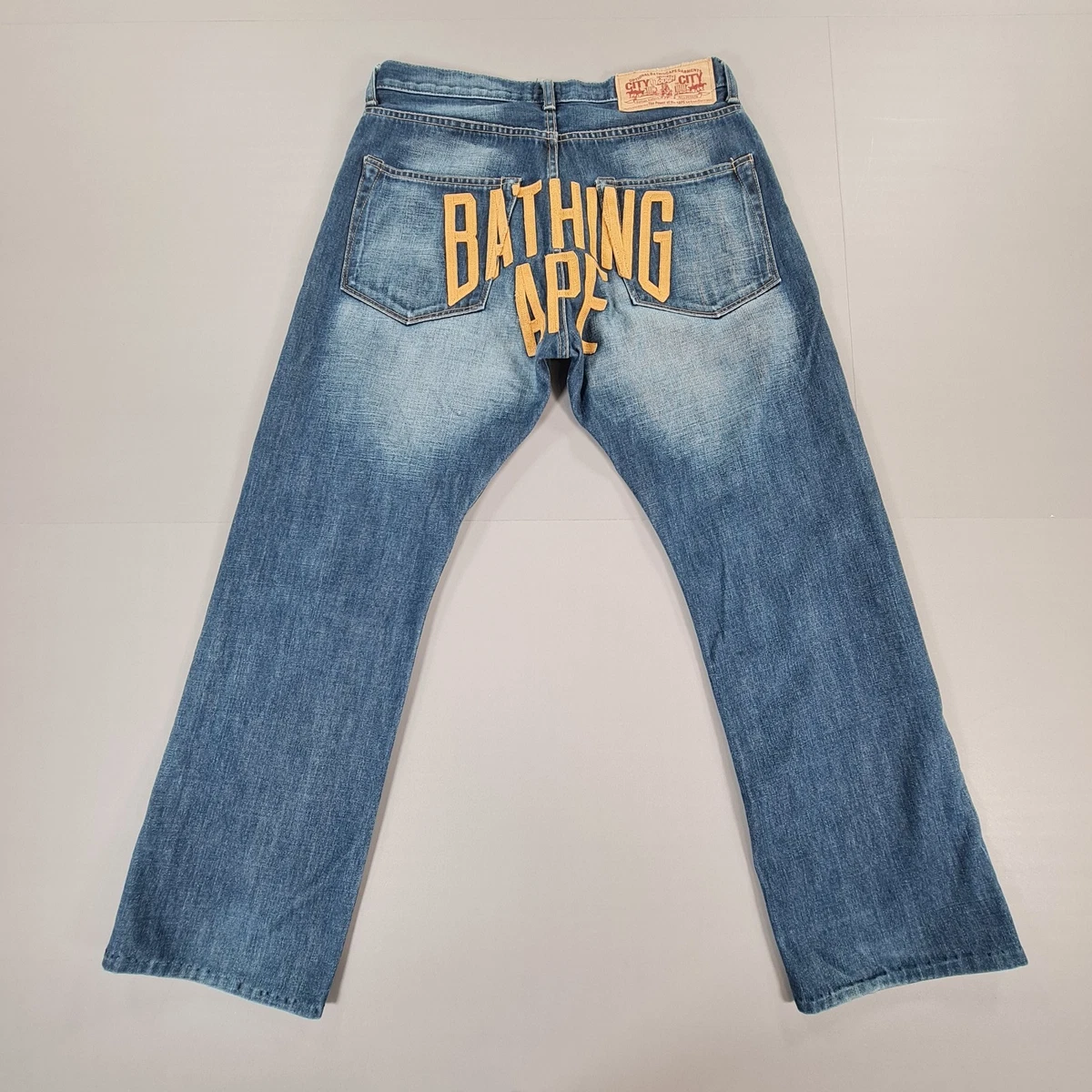 A Bathing Ape Denim Jeans for Men for sale | eBay