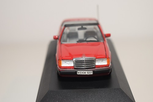 A56 1:43 MINICHAMPS 3550 MERCEDES-BENZ 300 CE-24 CABRIOLET ROJO SEÑALROT SIN ... - Imagen 4 de 15
