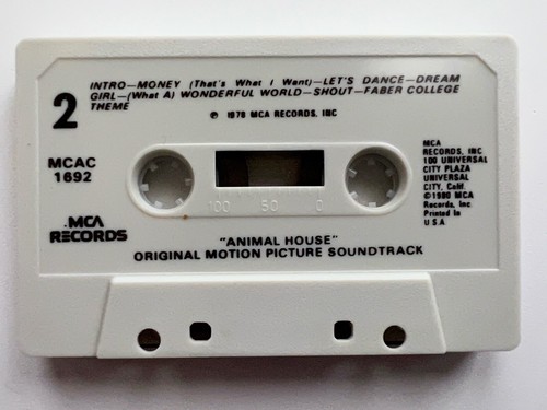 Animal House Original Motion Picture Soundtrack Cassette Elmer Bernstein 1978 - Picture 5 of 5
